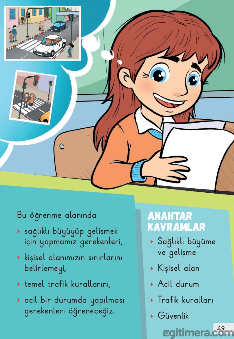 1. Sınıf Hayat Bilgisi Ders Kitabı Cevapları Sayfa 49 – MEB Yayınları